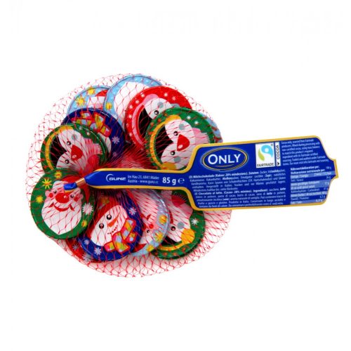 Only hálós karácsonyi tejcsokoládé tallér 85g (2025-ös szezon)