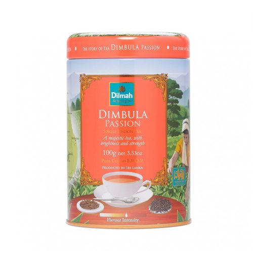 Dilmah Dimbula Passion fémdobozos fekete szálas tea 100g