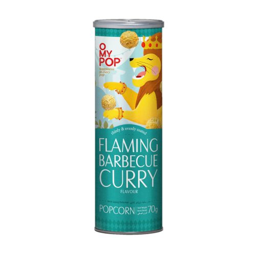 O My Pop Flaming Barbecue Curry 70g