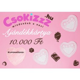 Ajándékkártya nőknek - választható összegben
